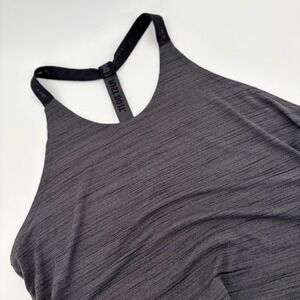 Nike Dri Fit Racerback Tank Top Women's Size‎ XL Gray Athletic Workout Shirt